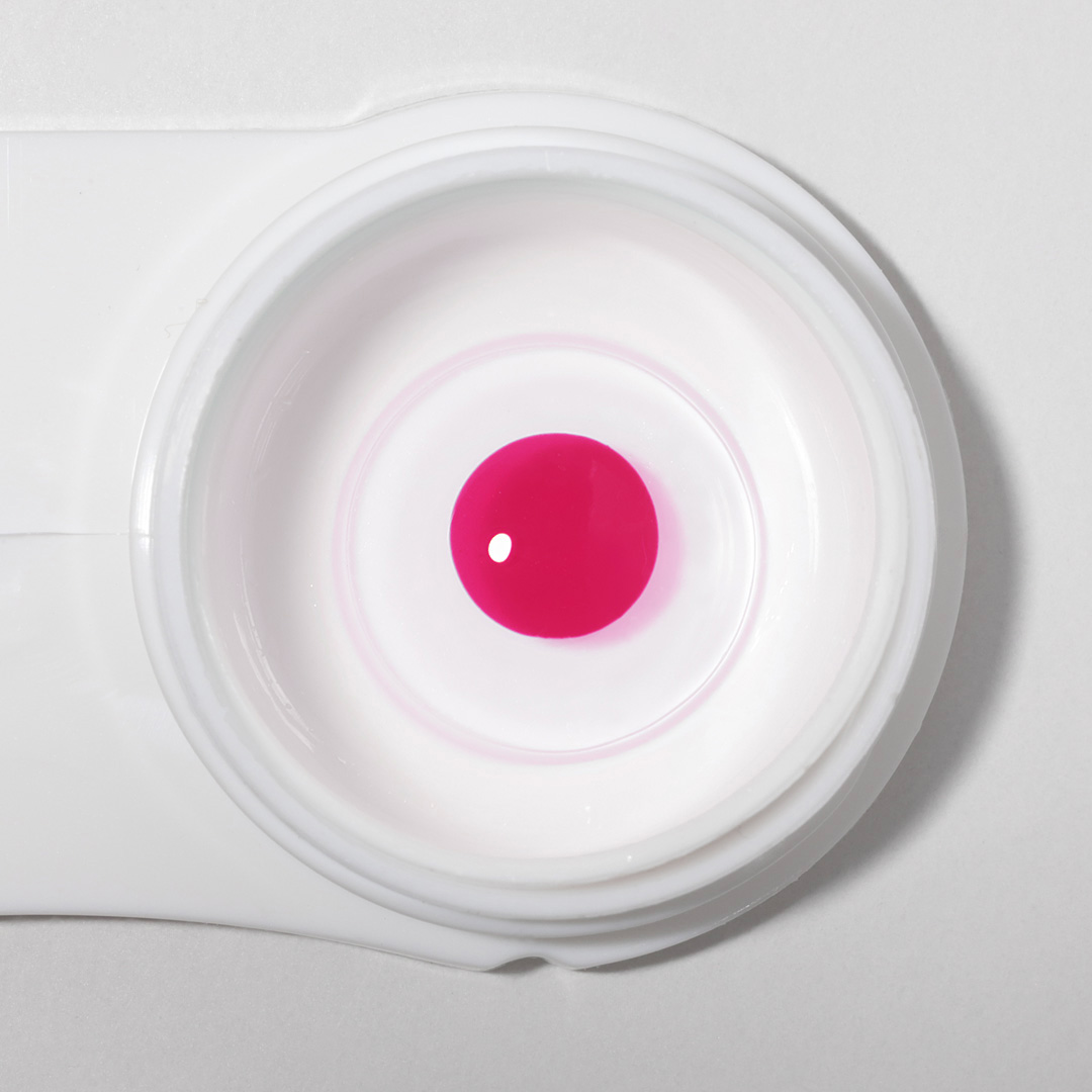 Blind Fuchsia Spark Pink Costume Yearly Contact Lenses | 2 Pcs