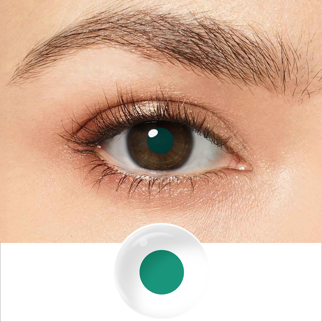 Blind Lagoon Spark Green Costume Yearly Contact Lenses | 2 Pcs