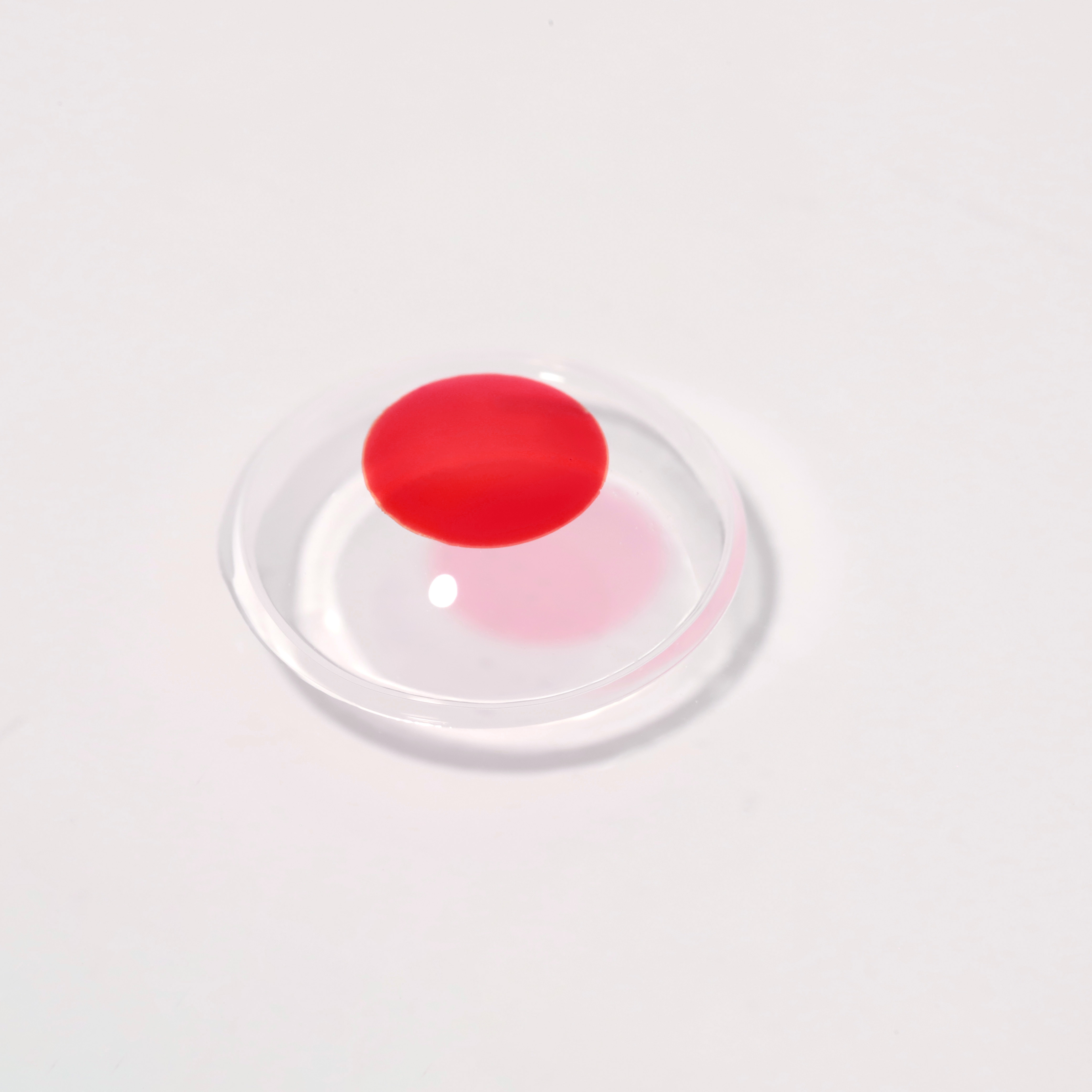 Blind Ruby Spark Red Costume Yearly Contact Lenses | 2 Pcs