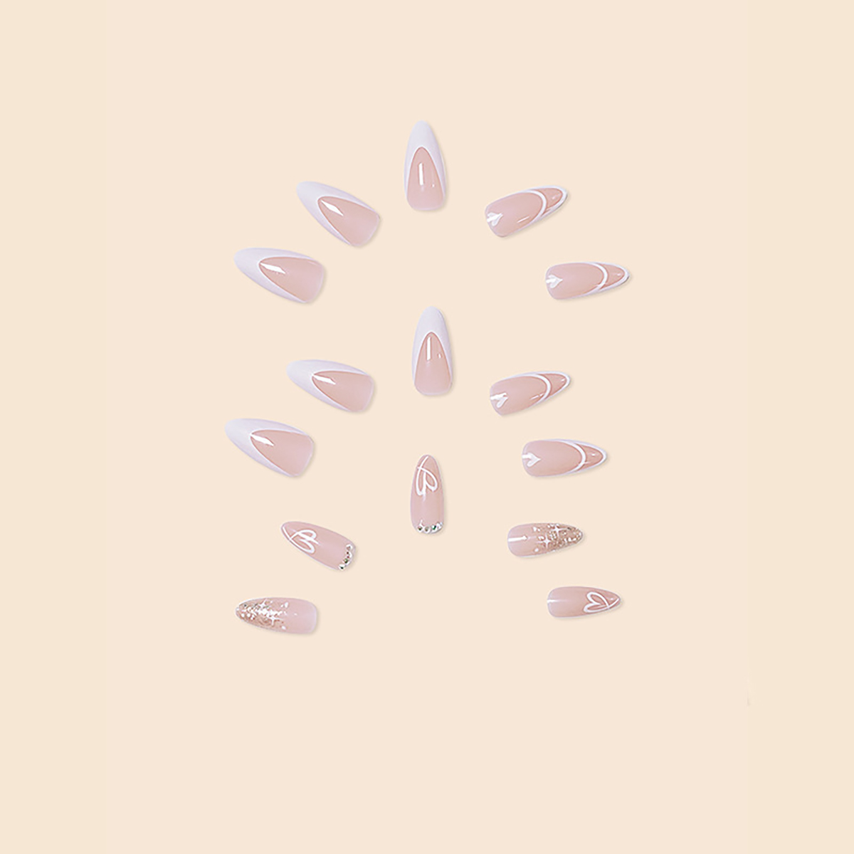 Ballerina Twinkle Pink Nails