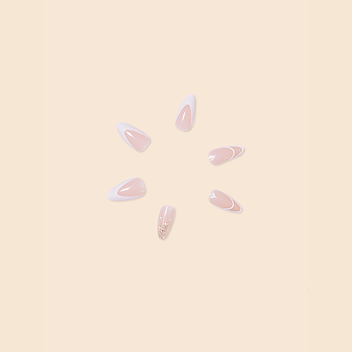 Ballerina Twinkle Pink Nails