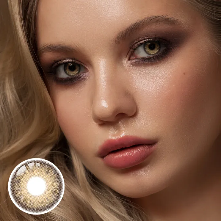 Gene Blue & Gene Brown & Gene Green & Gene Grey Prescription Yearly Contact Lenses