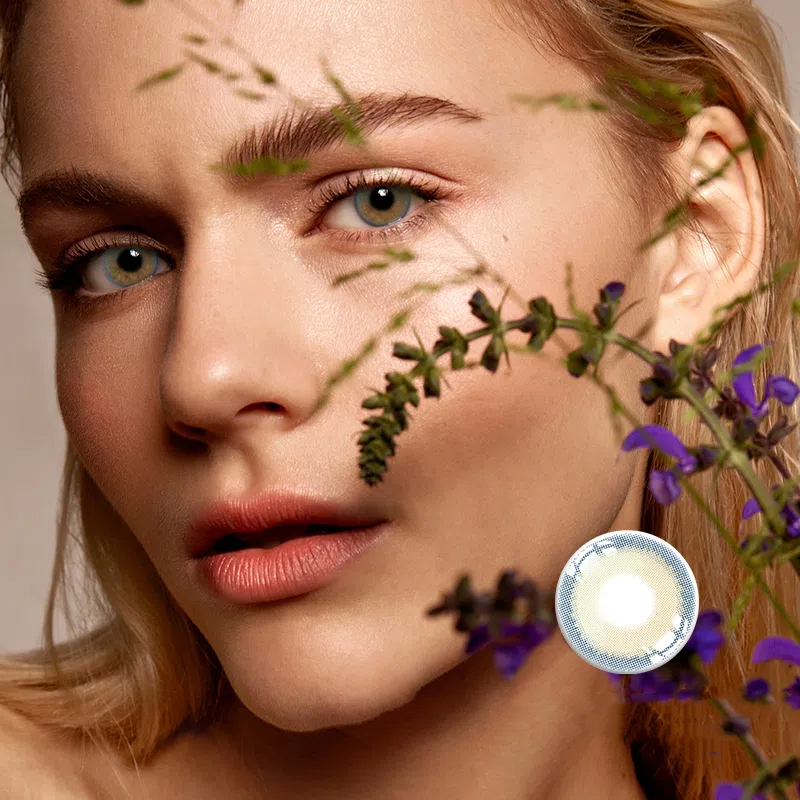 Sunset Brown Prescription Yearly Contact Lenses