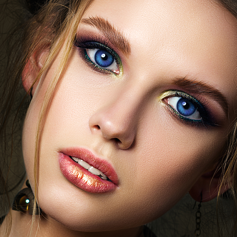 Enchantress Purple Costume Prescription Yearly Contact Lenses