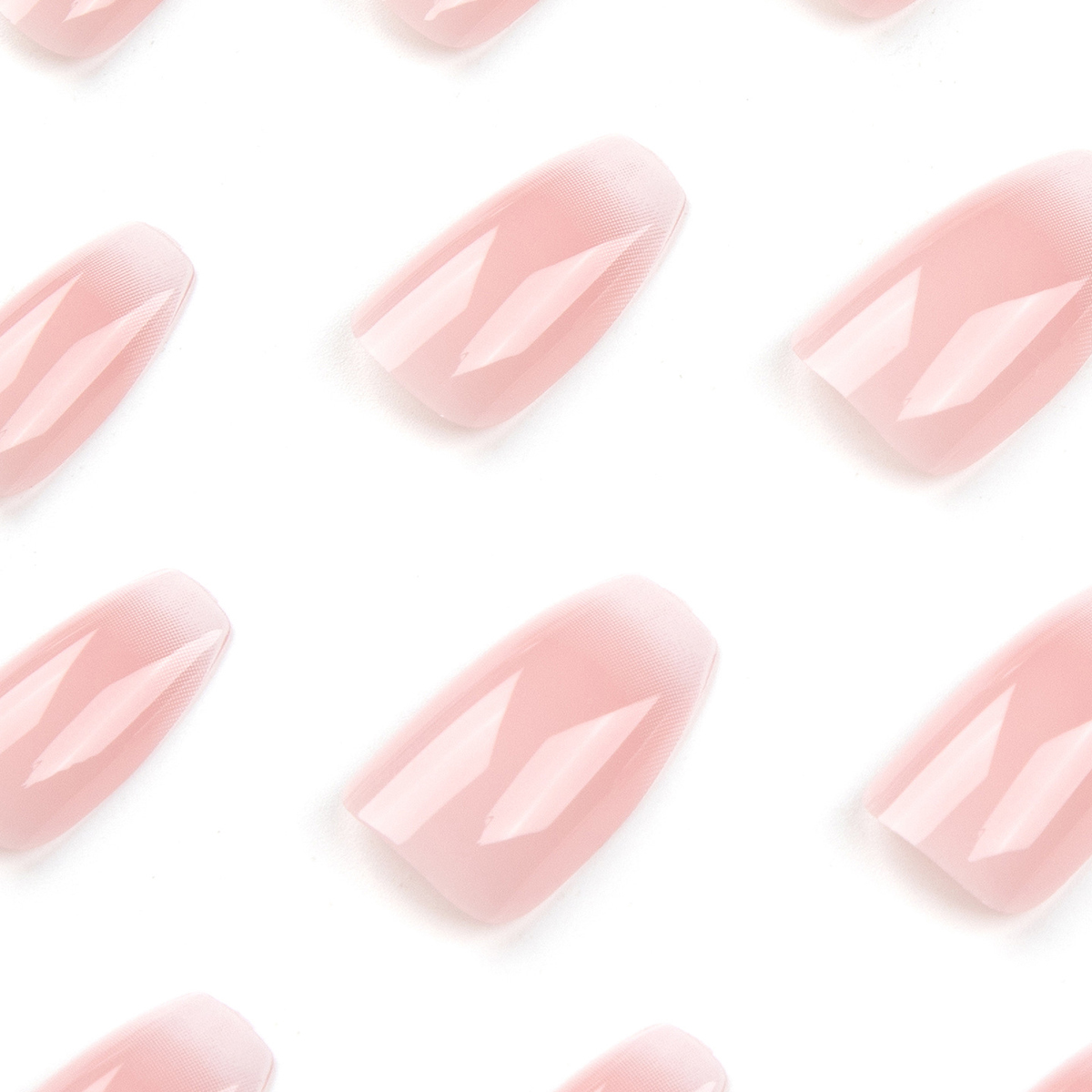 Clean Gradient Pink Nails