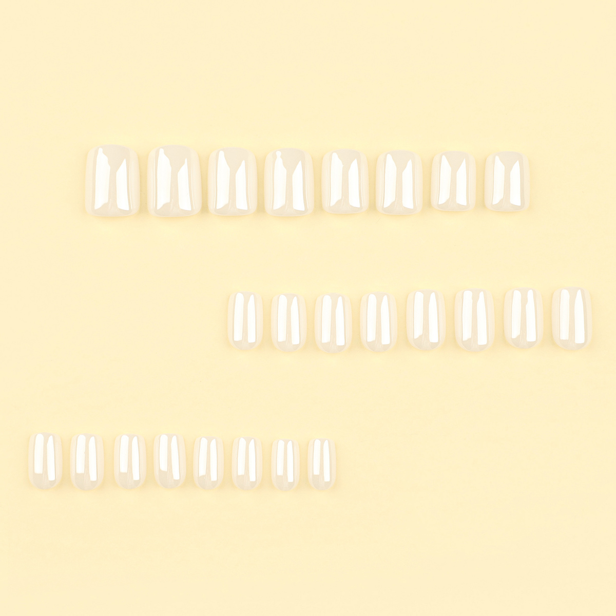 Lunar Frost White Nails