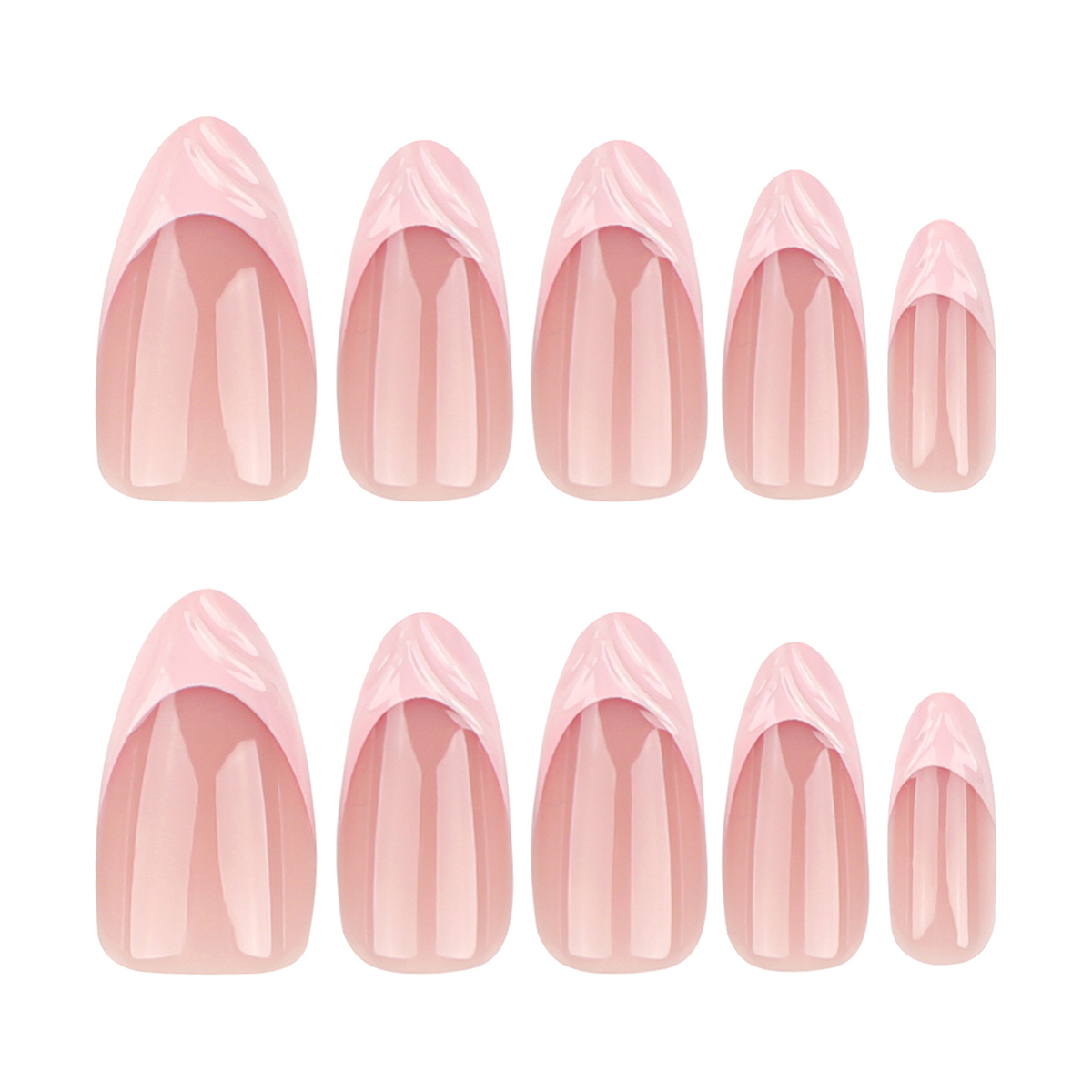 Emboss Blush Pink Nails