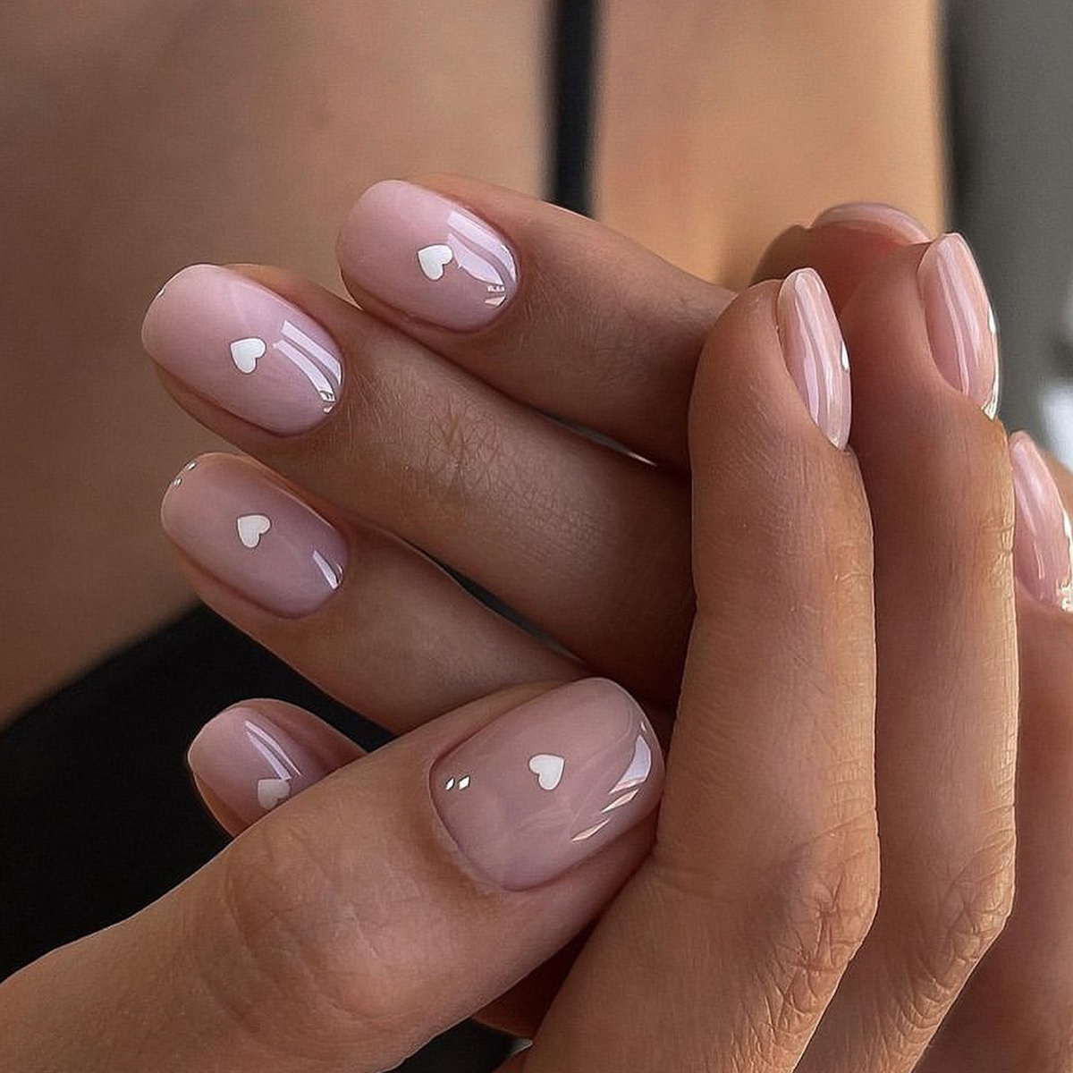 Tender Love Pink Nails