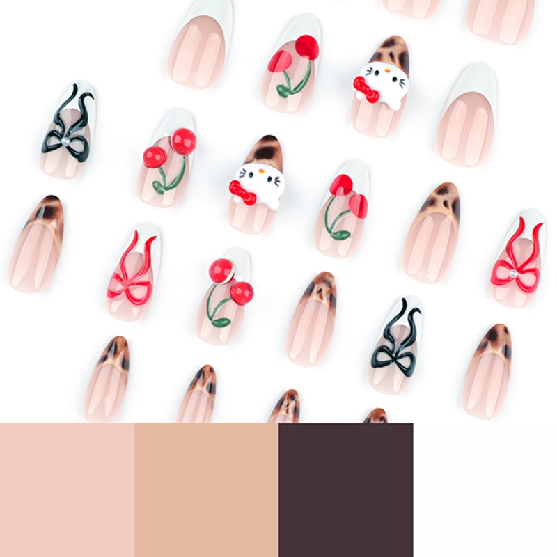 Kitty Paradise Multicolor Nails