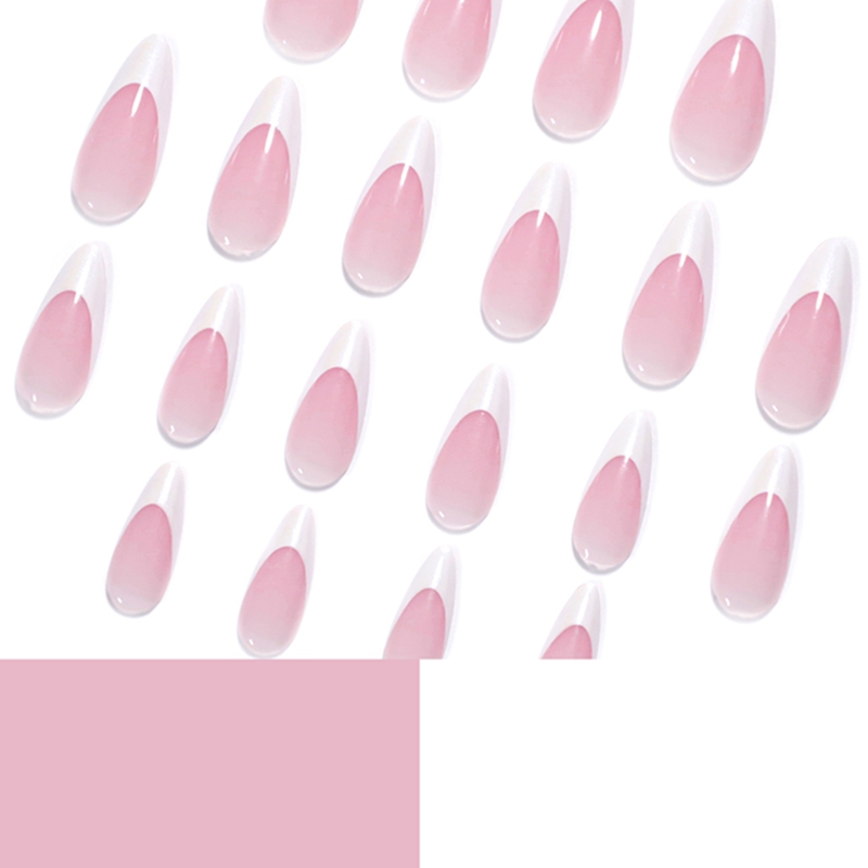 Lunar Halo Pink Nails