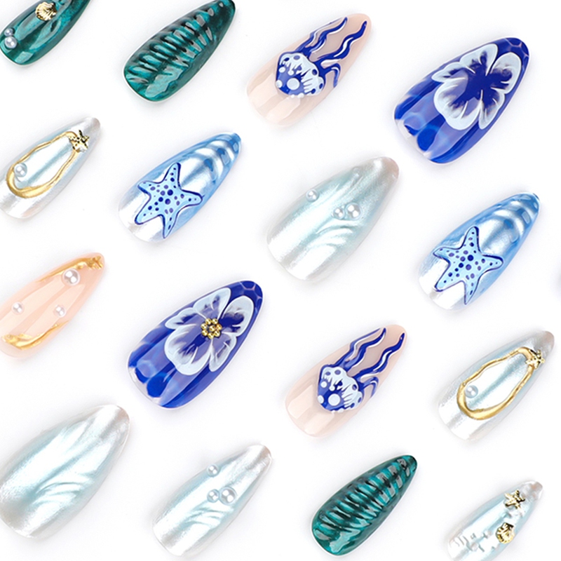 Mermaid Tales Multicolor Nails