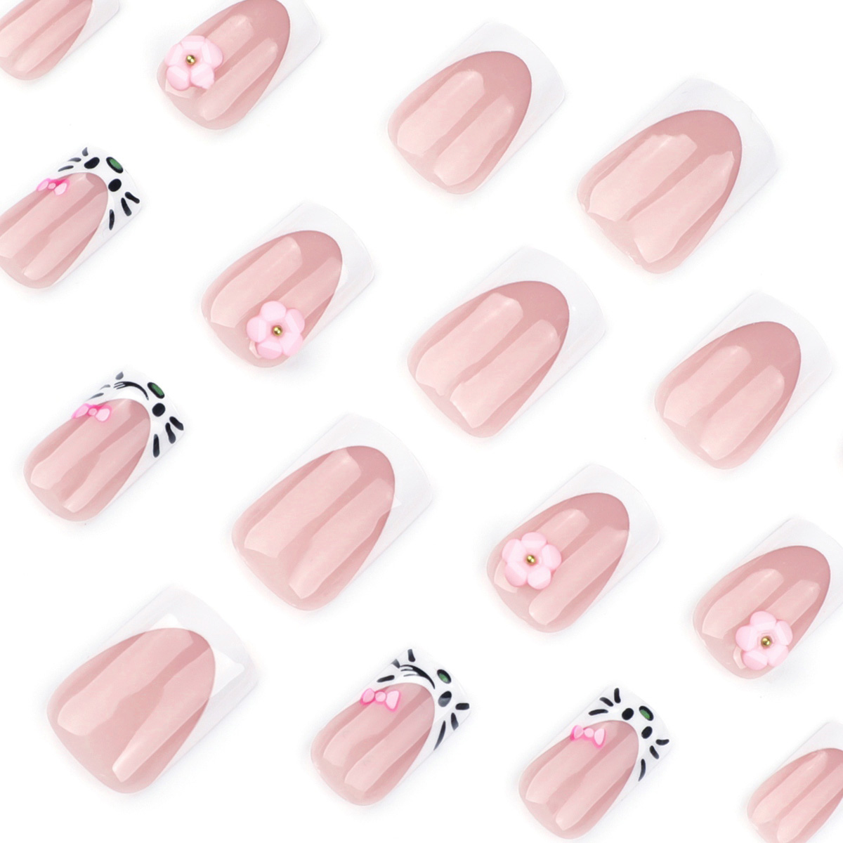 Tender Bloom Pink Nails