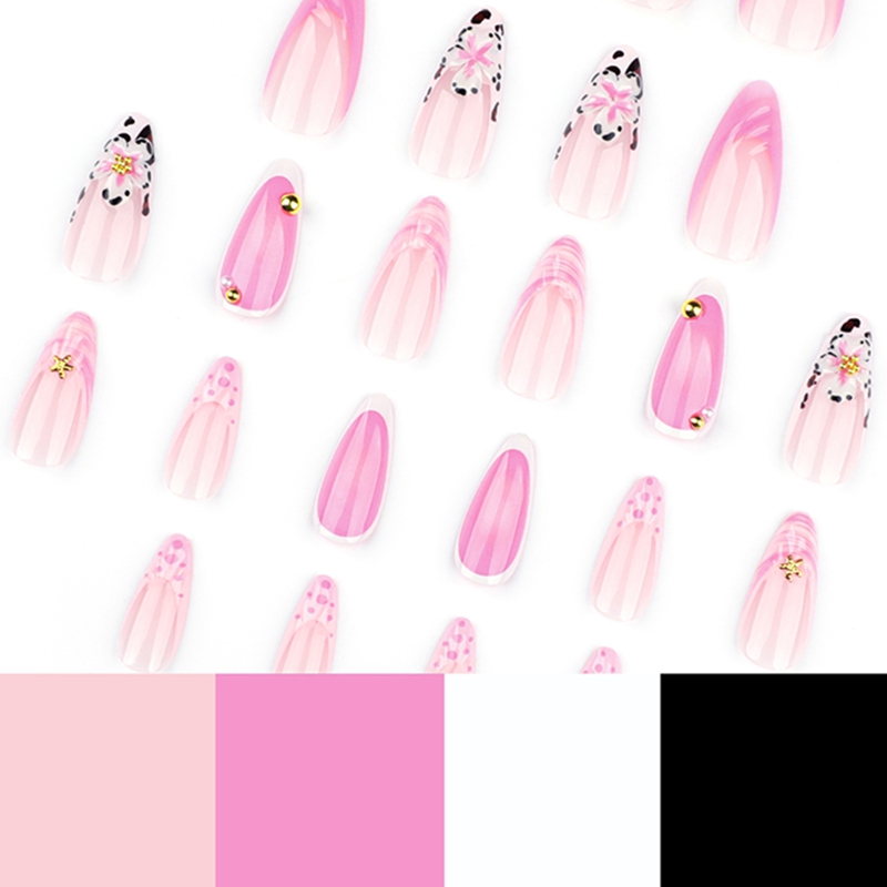 Blossom Isle Pink Nails