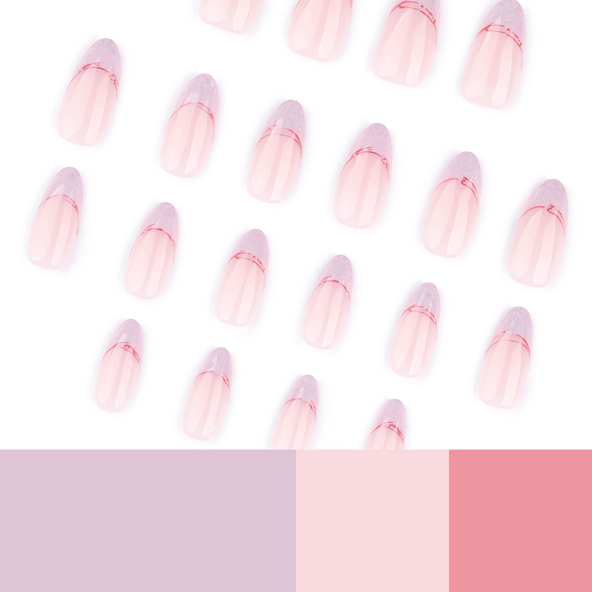 Starry Night Purple Nails