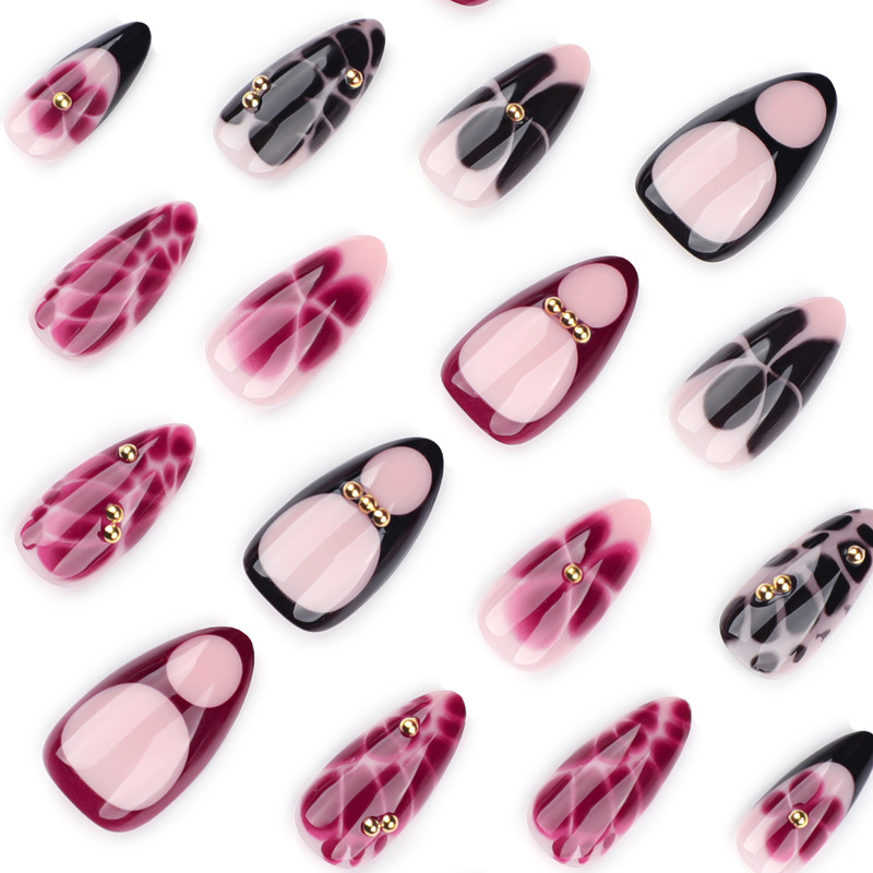 Gothic Garden Black Nails