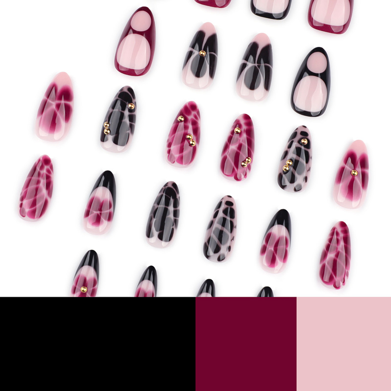 Gothic Garden Black Nails