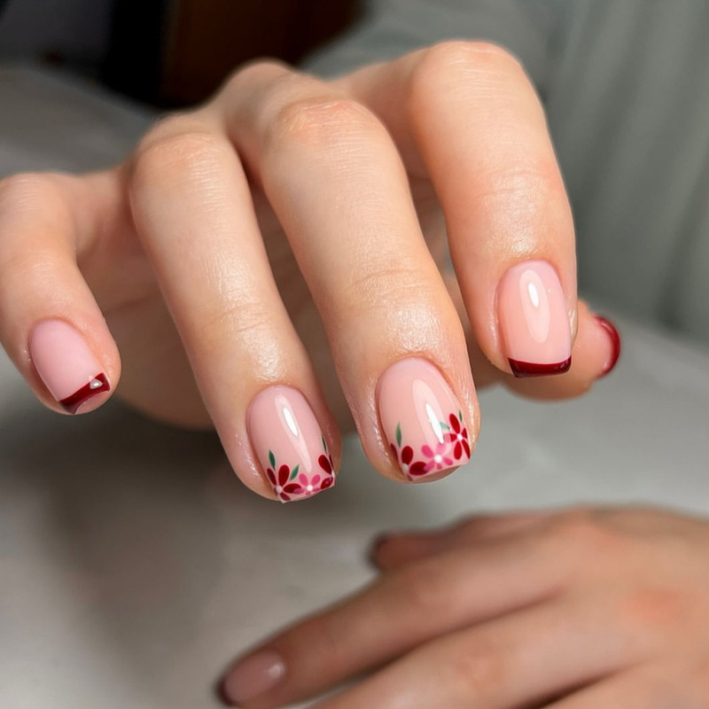 Spring Blush Pink Nails