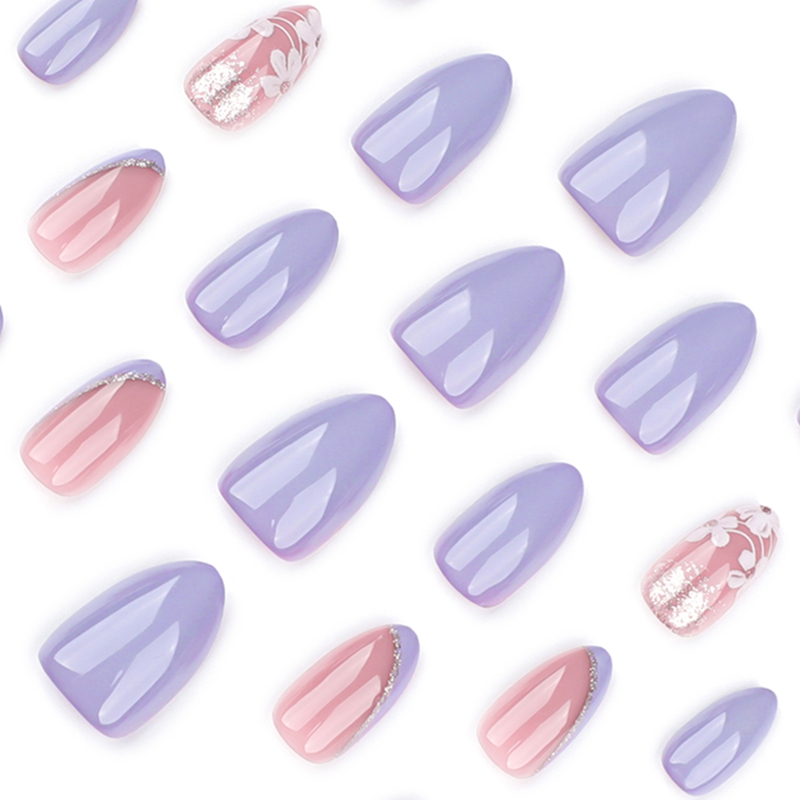 Lilac Heaven Lavender Nails