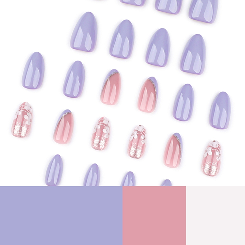 Lilac Heaven Lavender Nails