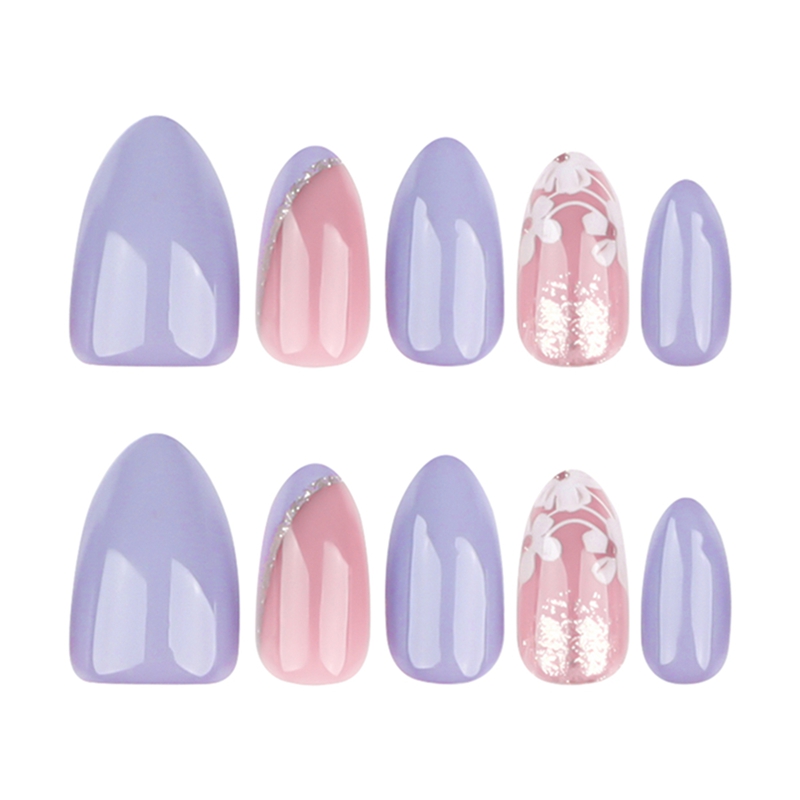 Lilac Heaven Lavender Nails