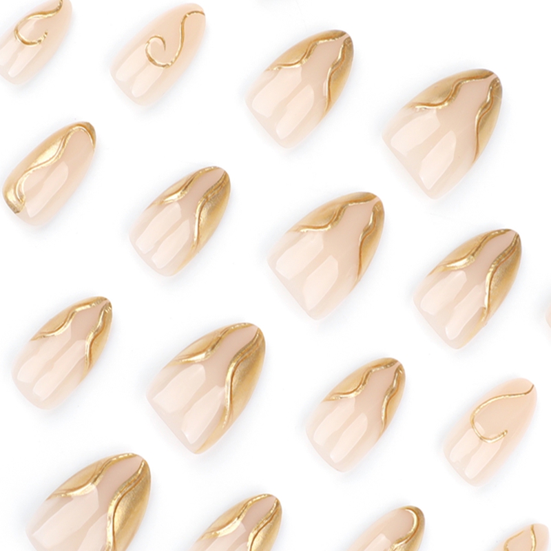 Midas Touch Gold Nails