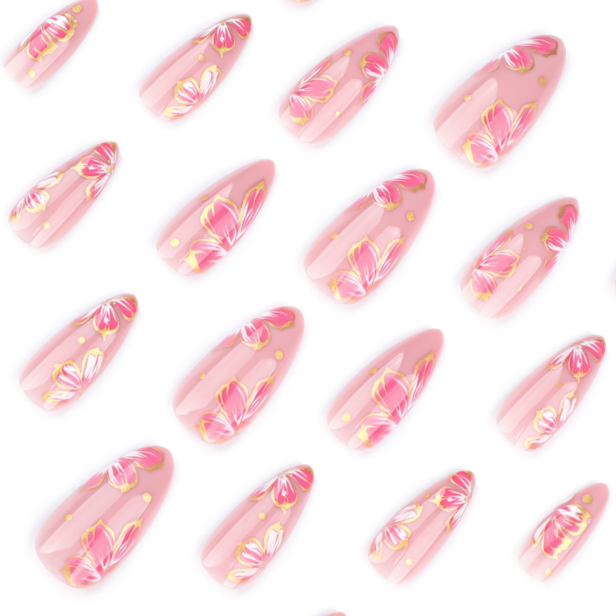 Petal Dream Pink Nails