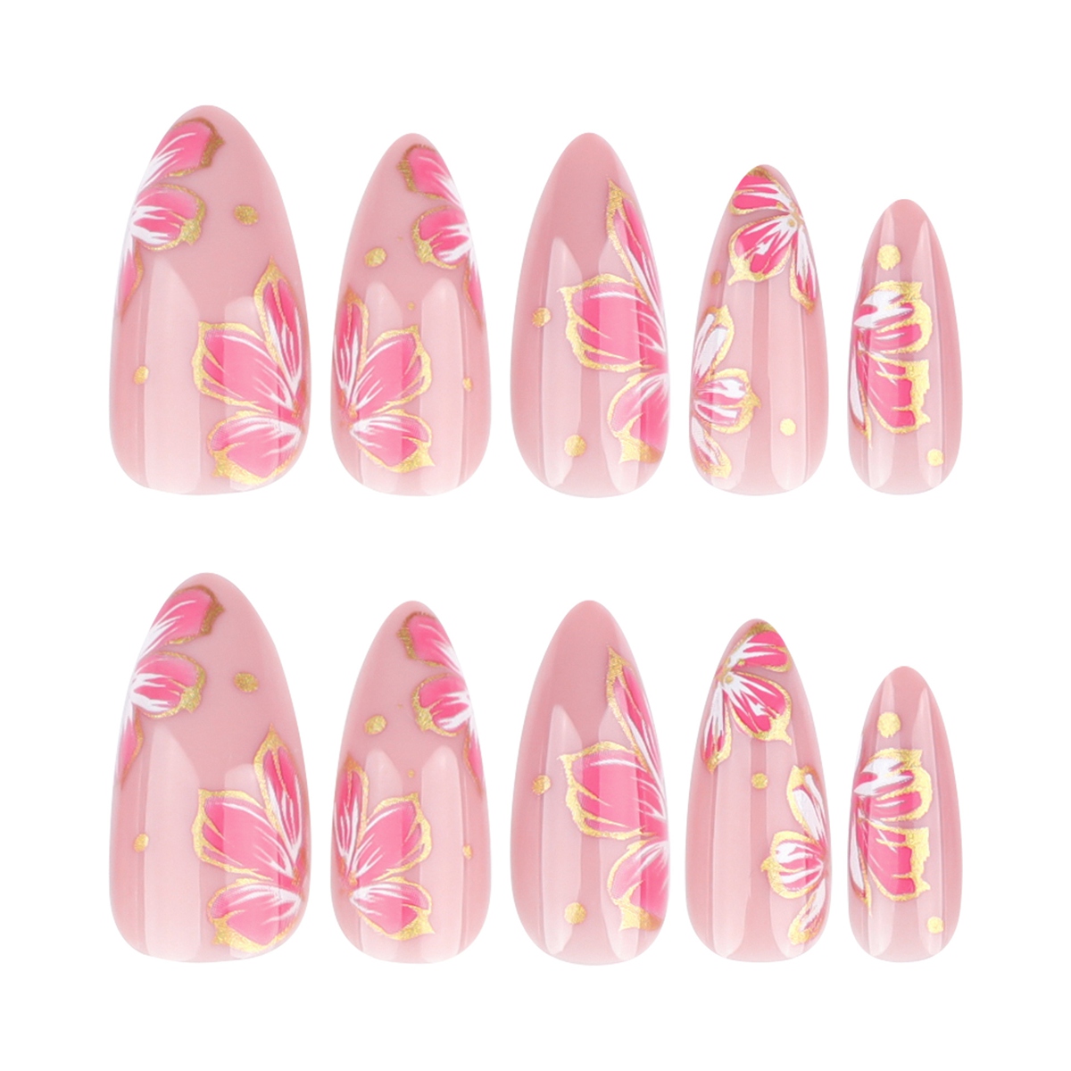 Petal Dream Pink Nails