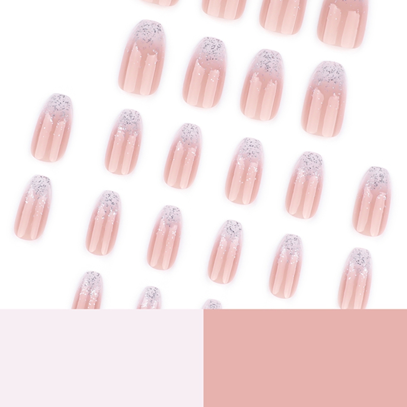 Sterling Glow Pink Nails