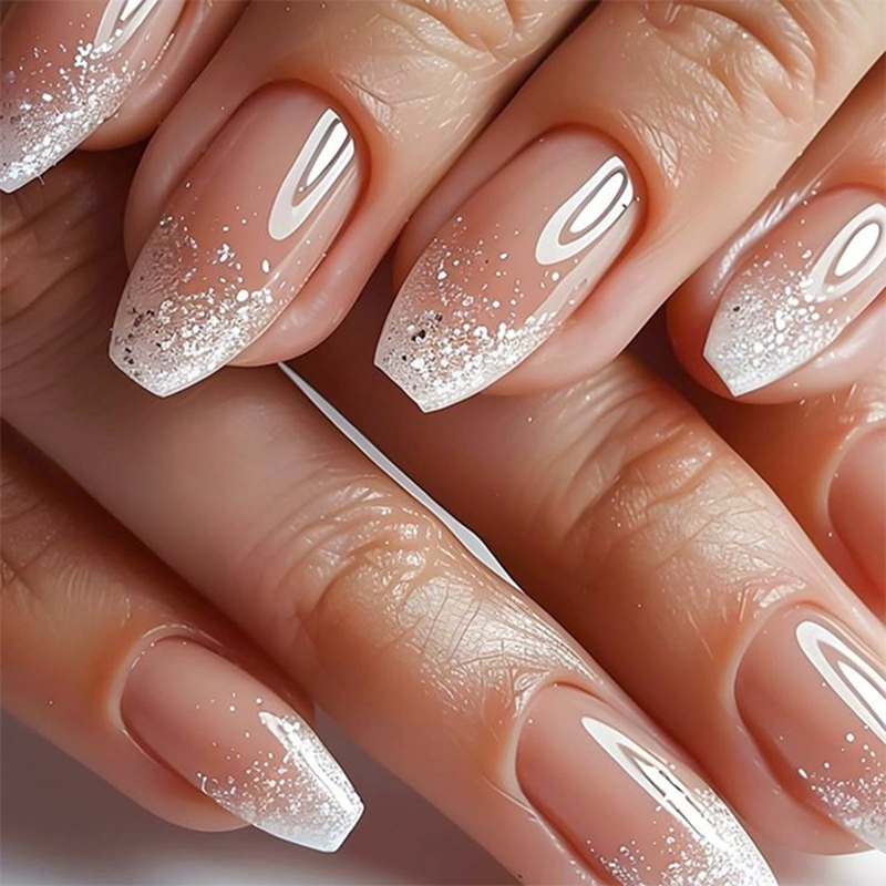 Sterling Glow Pink Nails
