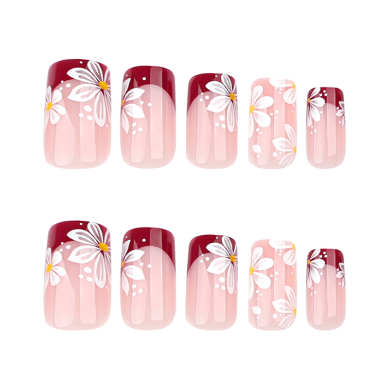 Blossom Kiss Pink Nails