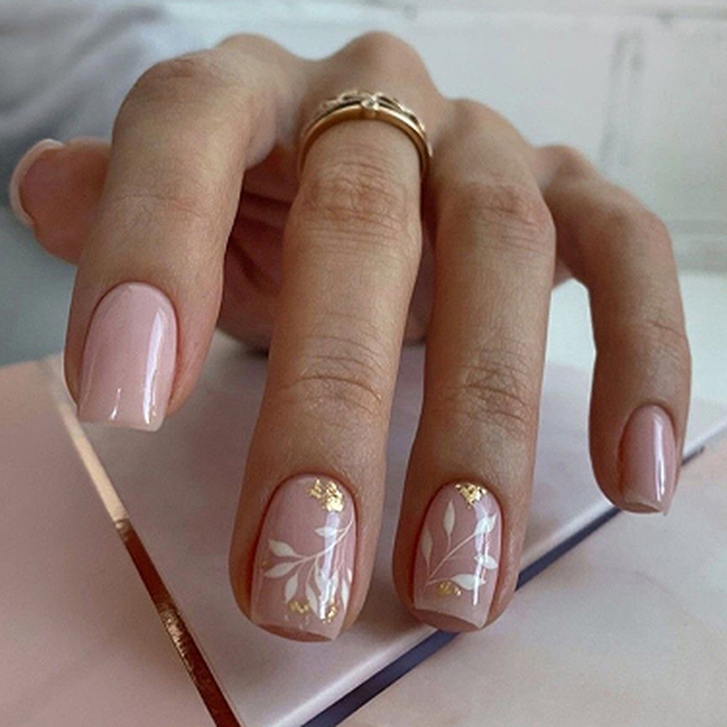 Royal Bloom Pink Nails