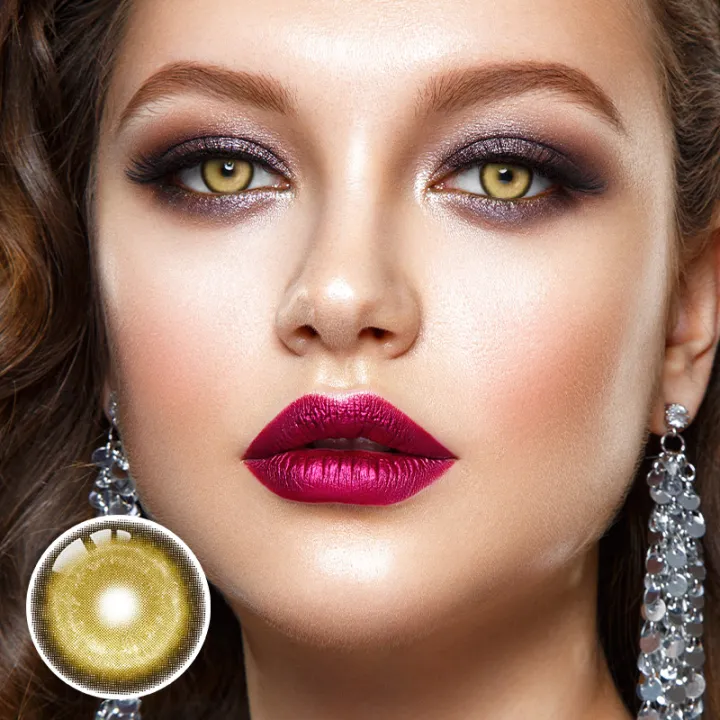 Koi Tail Butterfly Green & Koi Prank Purple & Koi Fantasy Sea Blue & Koi Dream Pink & Koi Red & Koi Legend Yellow Prescription Yearly Contact Lenses