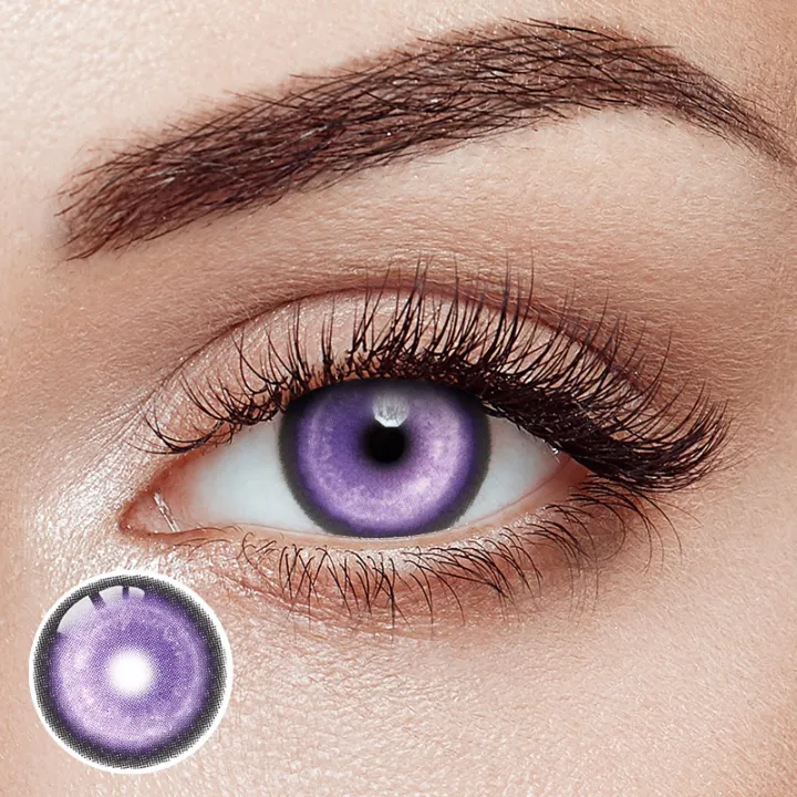 Koi Tail Butterfly Green & Koi Prank Purple & Koi Fantasy Sea Blue & Koi Dream Pink & Koi Red & Koi Legend Yellow Prescription Yearly Contact Lenses