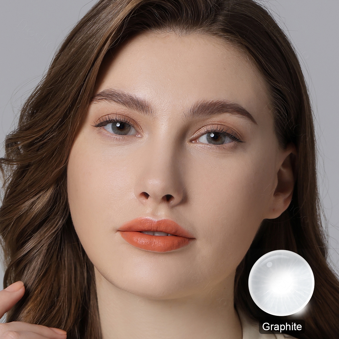 Hidrocor Graphite Yearly Contact Lenses