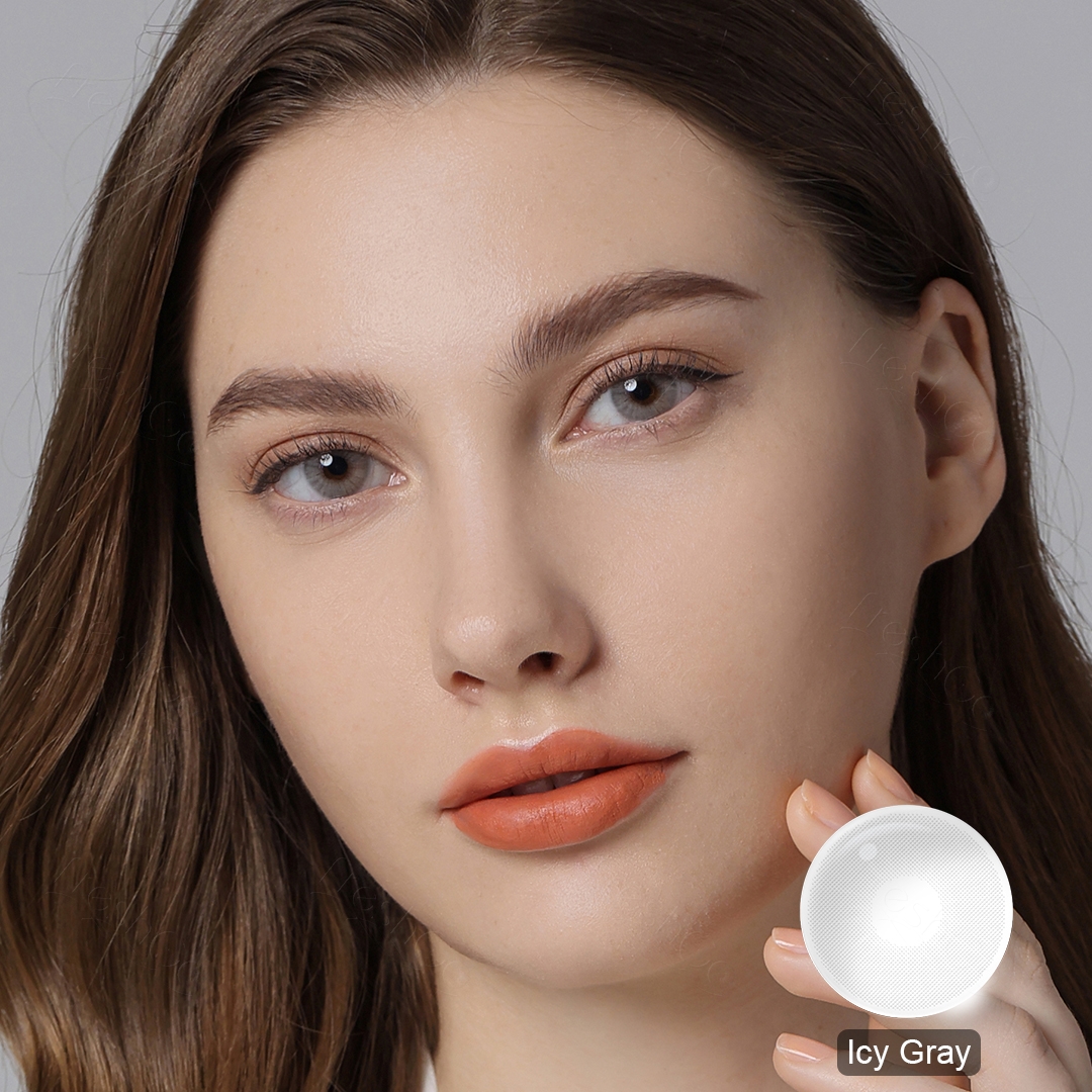 Hidrocor Icy Grey Yearly Contact Lenses