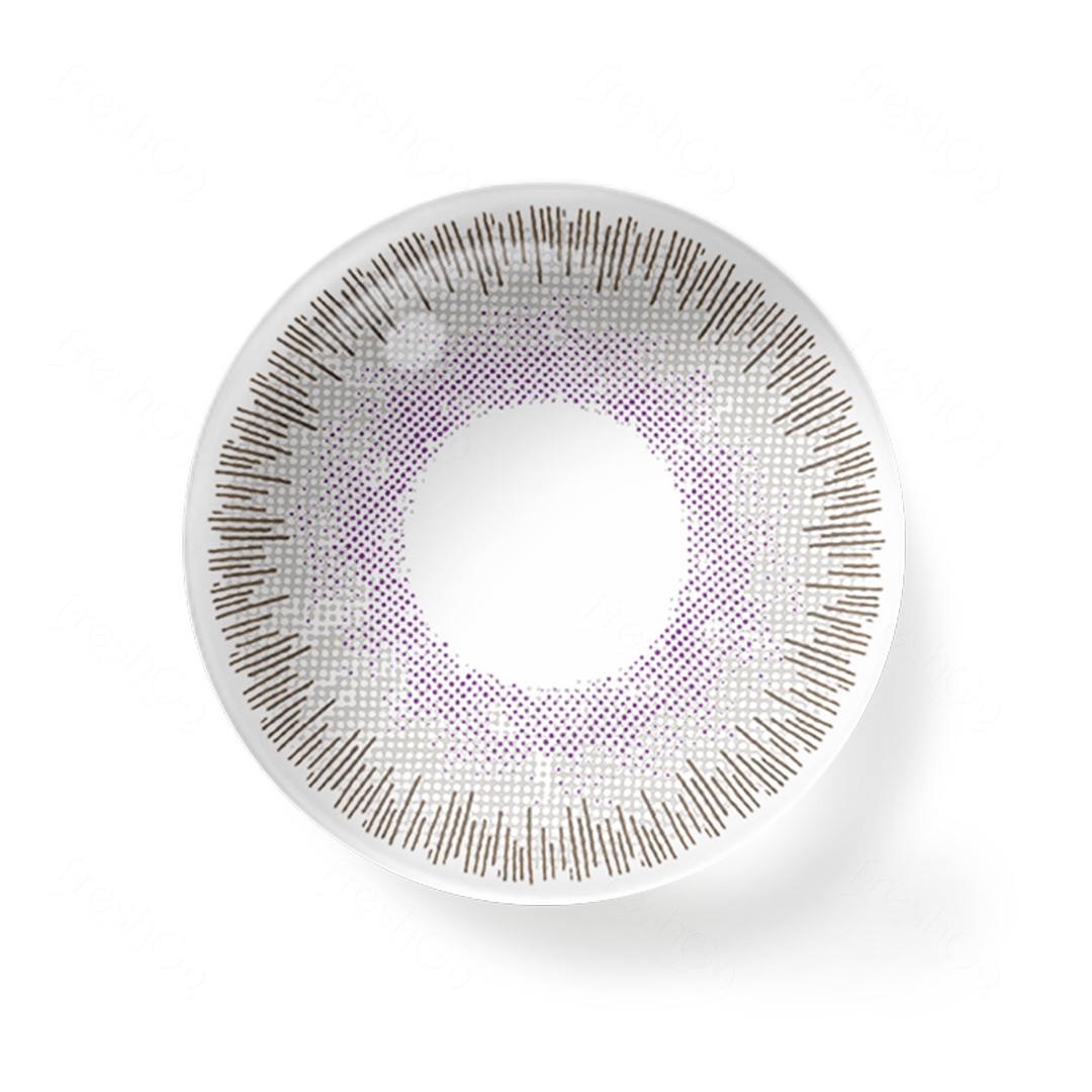 Elite Lavender Gray Yearly Contact Lenses