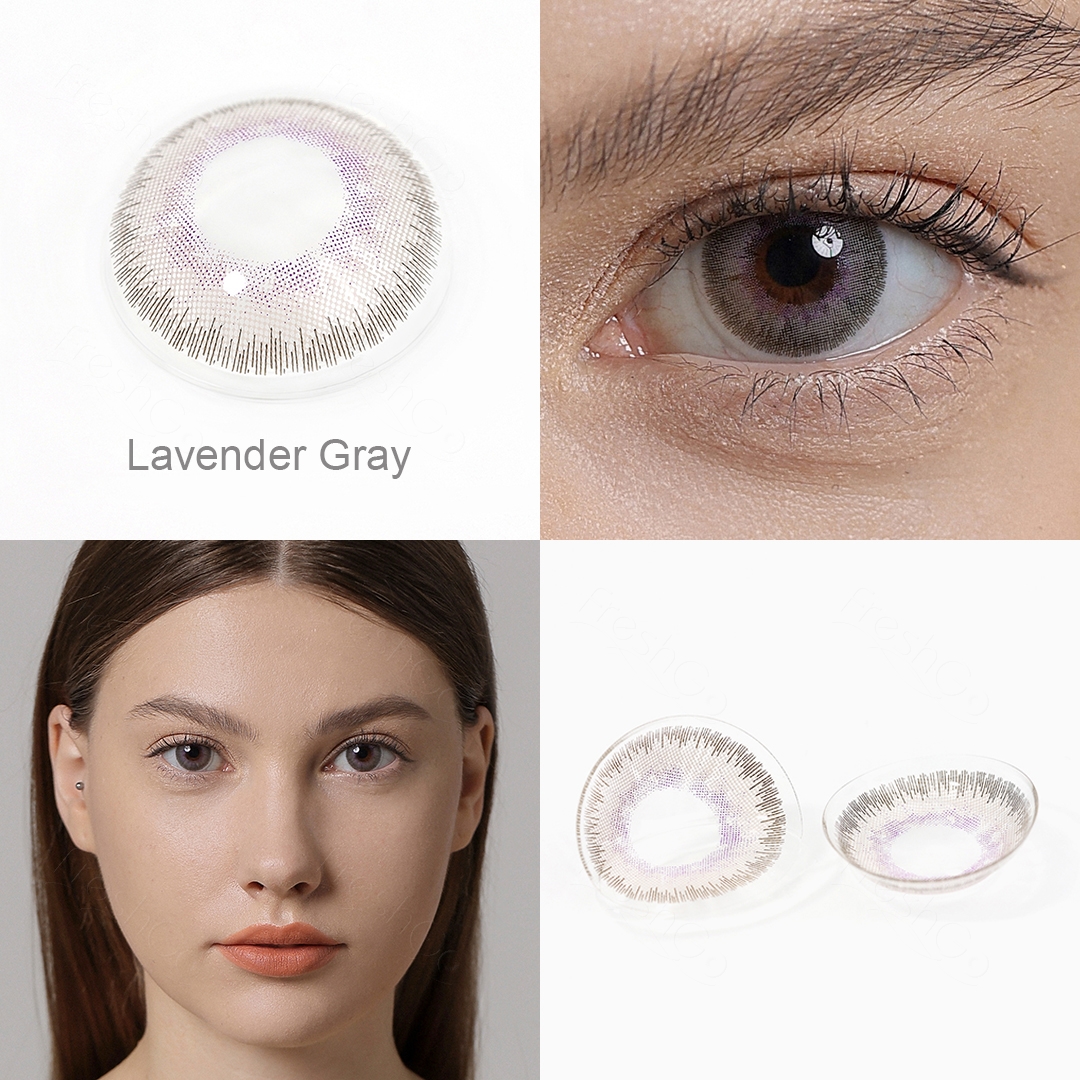 Elite Lavender Gray Yearly Contact Lenses