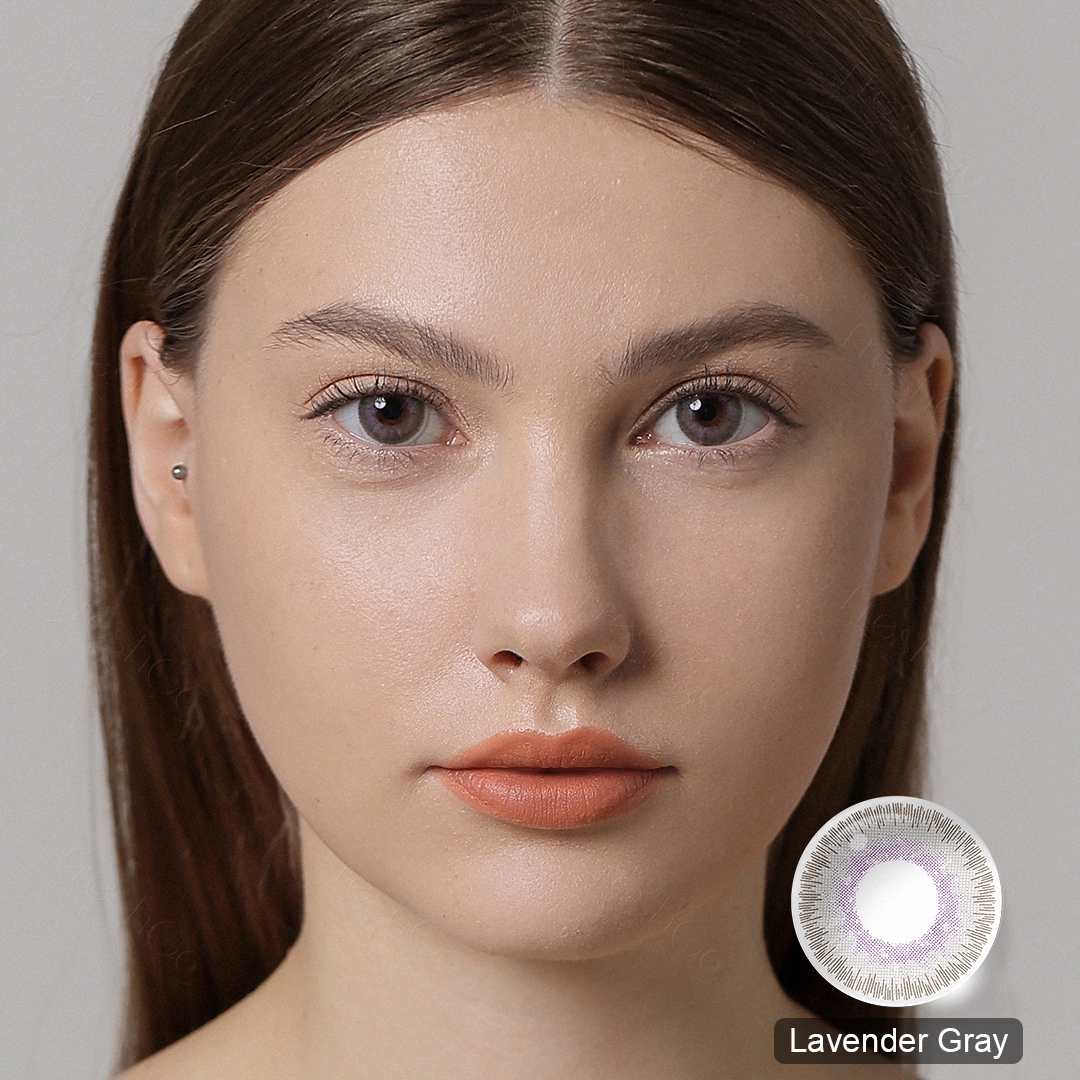 Elite Lavender Gray Yearly Contact Lenses