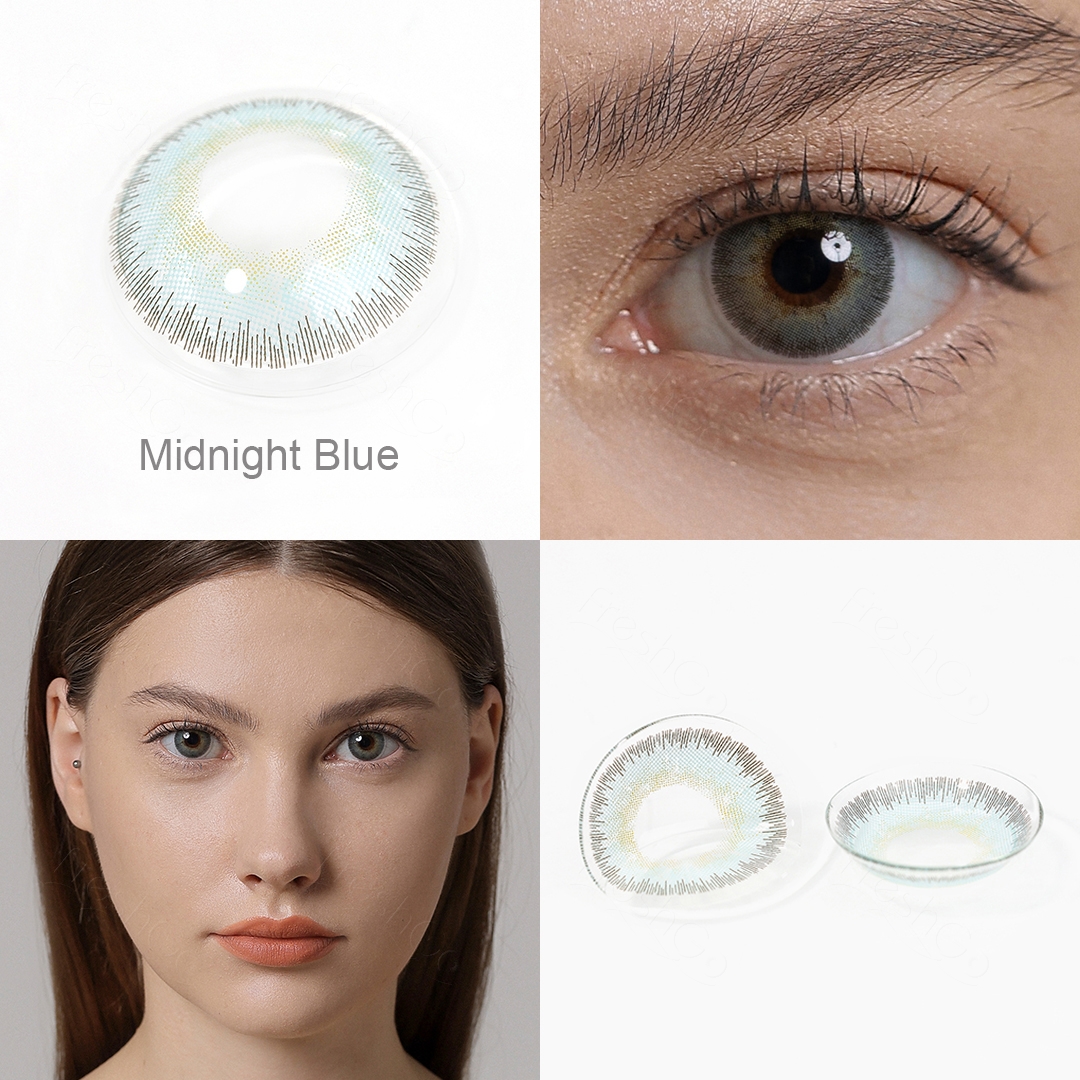 Elite Midnight Blue Yearly Contact Lenses