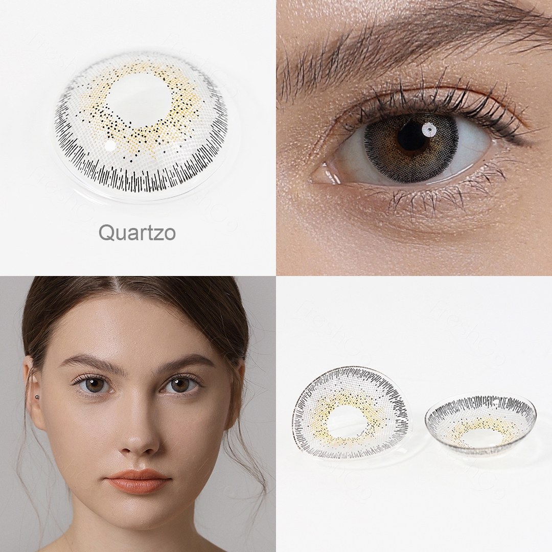 Natural Quartzo Contact Lenses