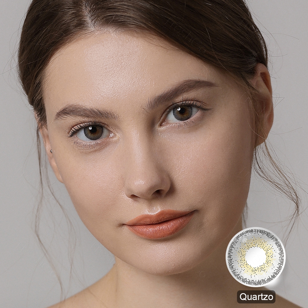 Natural Quartzo Contact Lenses