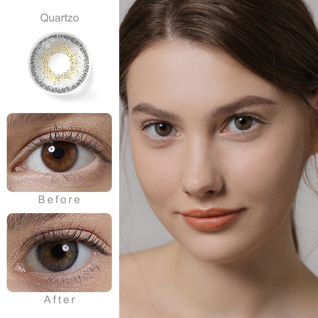 Natural Quartzo Contact Lenses