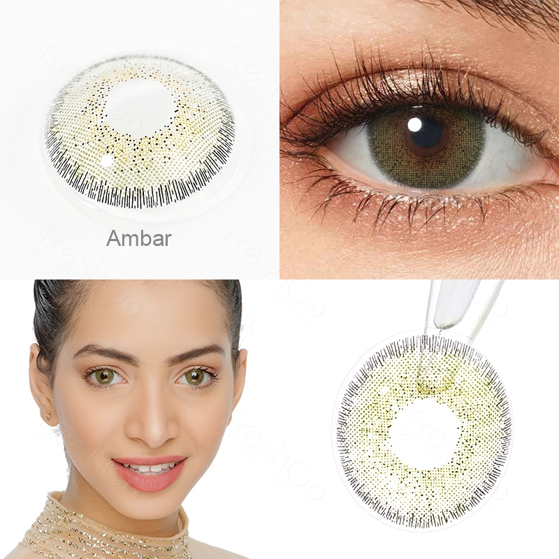 Natural Ambar Contact Lenses