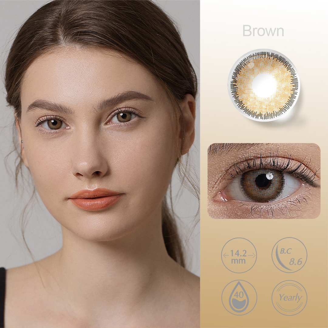 Premium Brown Contact Lenses