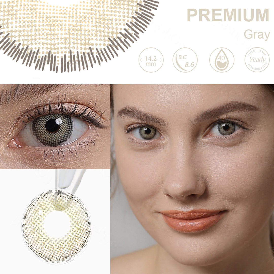 Premium Grey Contact Lenses