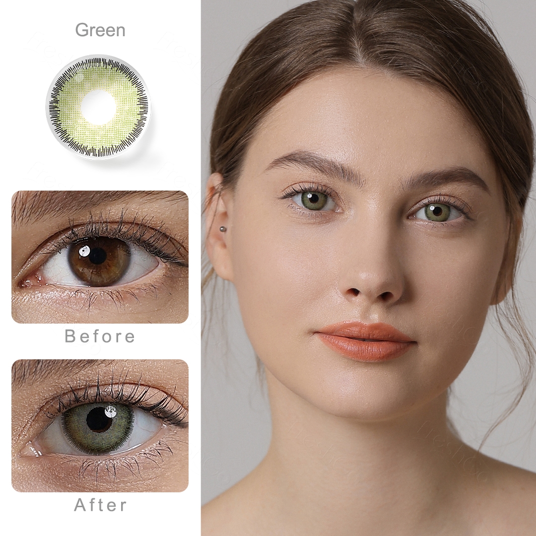 Premium Green Yearly Contact Lenses