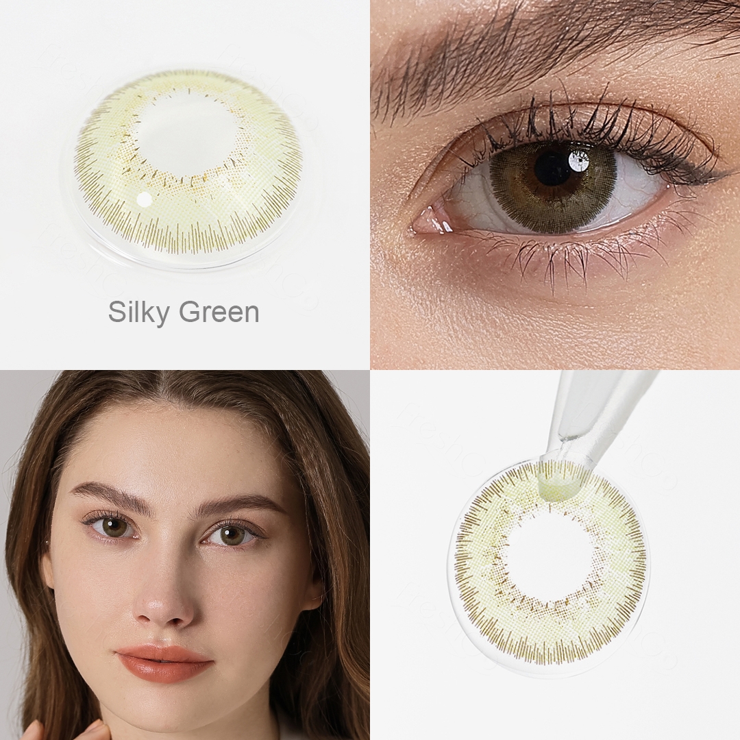 Bellalens Silky Green Yearly Contact Lenses