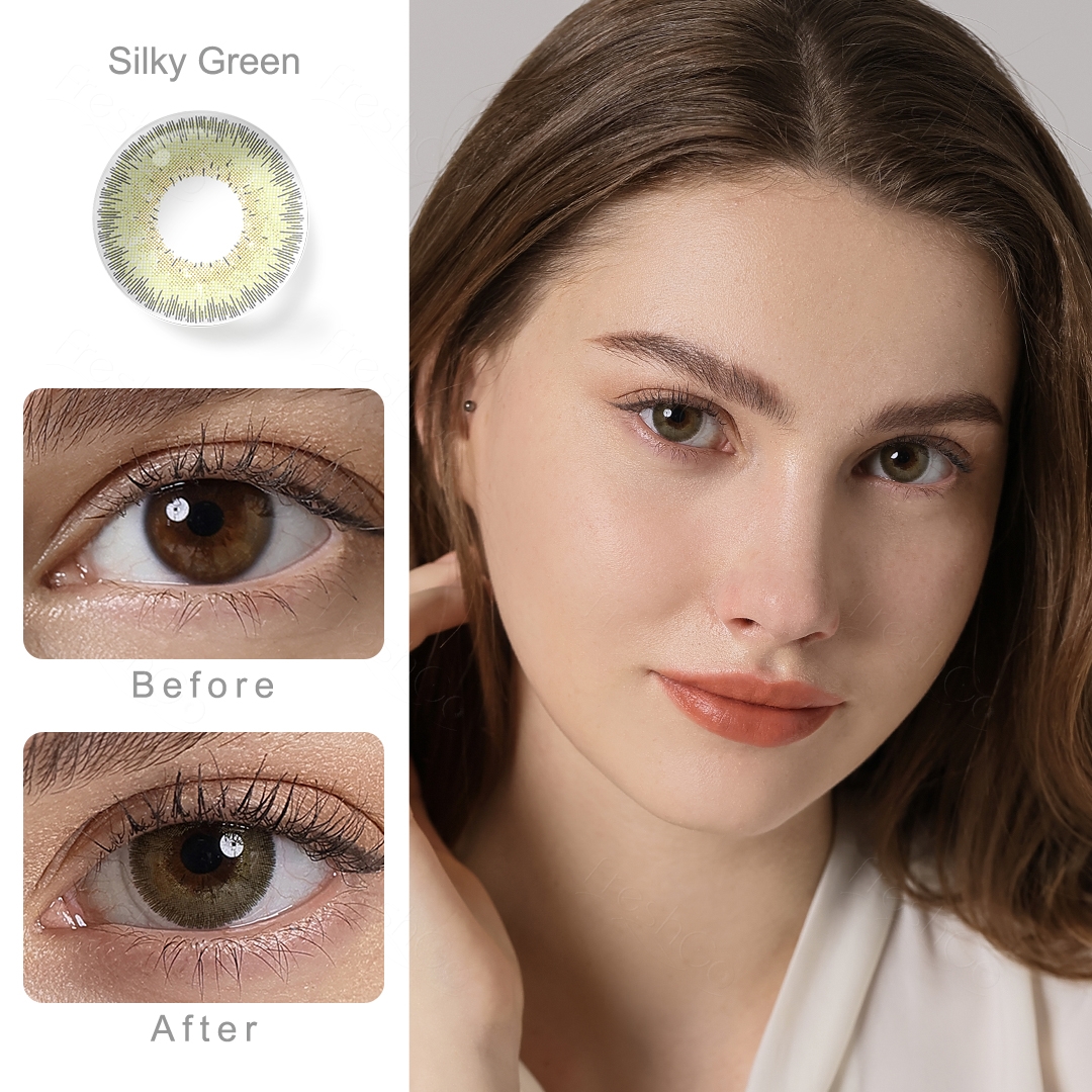 Bellalens Silky Green Yearly Contact Lenses