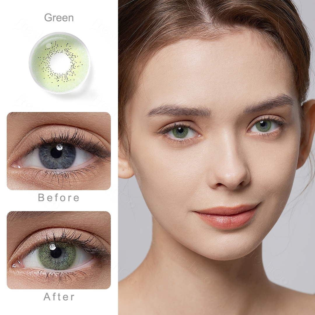 Ocean Green Contact Lenses