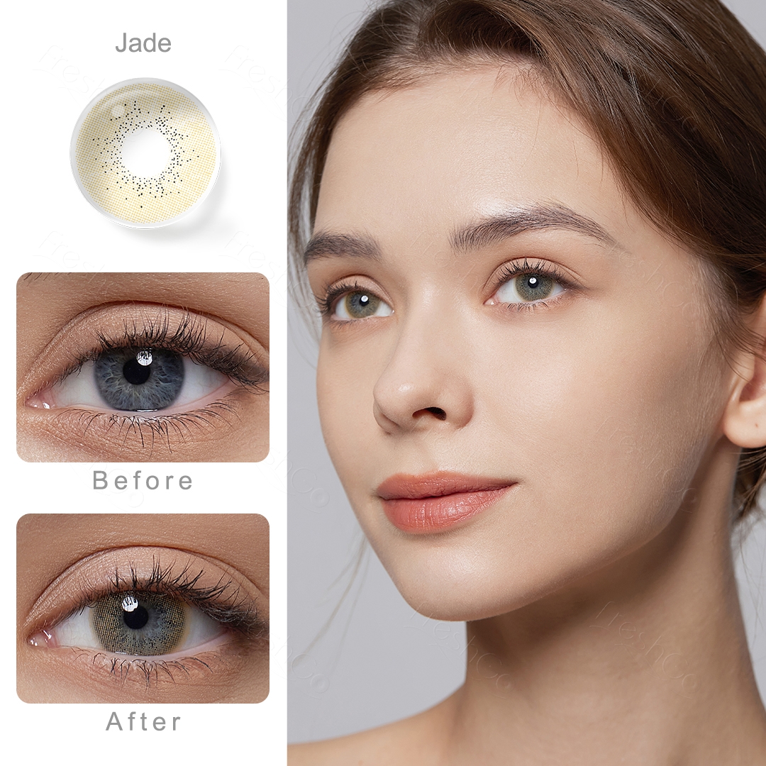 Ocean Jade Yearly Contact Lenses